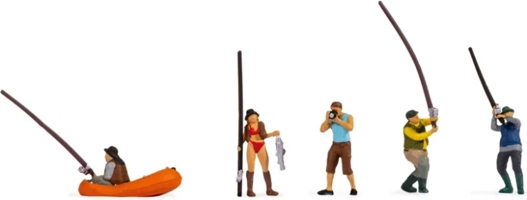 Noch Fishing Figure Set