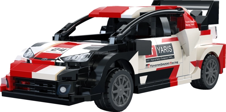 Authentiek rallydesign op schaal 1:24