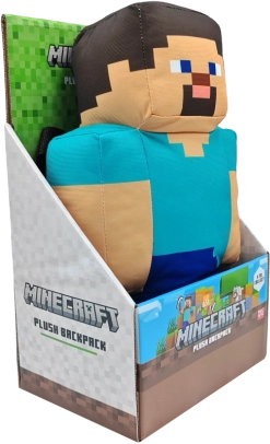 Minecraft pluchen rugzak