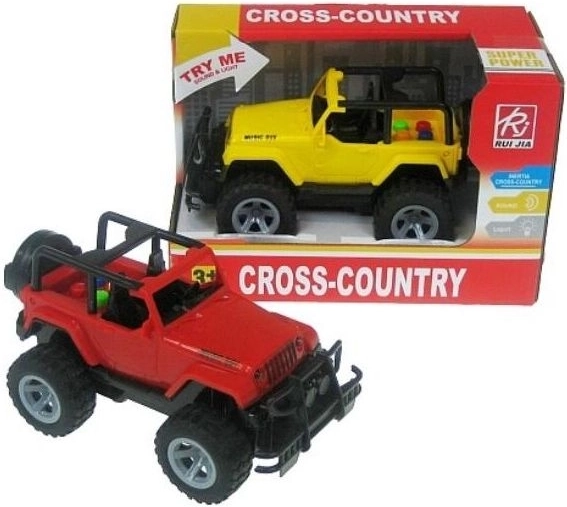 Off-road car 16 cm with lights and sound