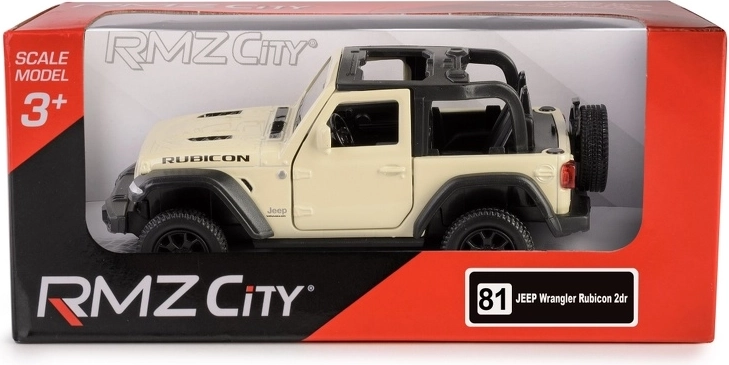 Model Jeep Wrangler Rubicon 2021 convertible 1:35 RMZ City