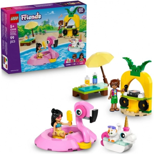 LEGO Friends: Unicorn and Flamingo Pool Party