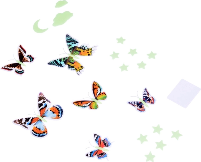 Papillons 3D colorés pour un intérieur vivant