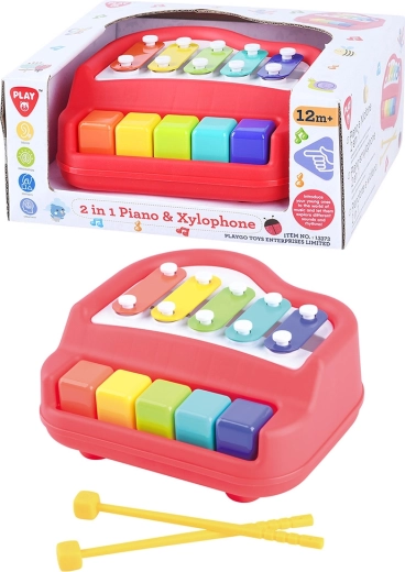 Playgo 2-in-1 Piano and Xylophone