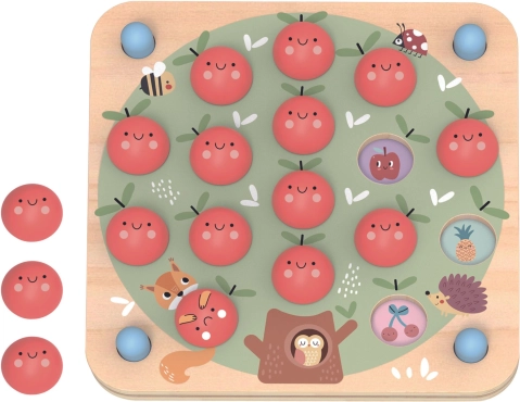 Jeu de mémoire en bois Pommes TOOKY TOY
