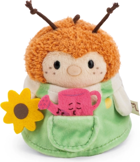 NICI MyMochi plush bumblebee Hadshi 8 cm with watering can and gardening outfit