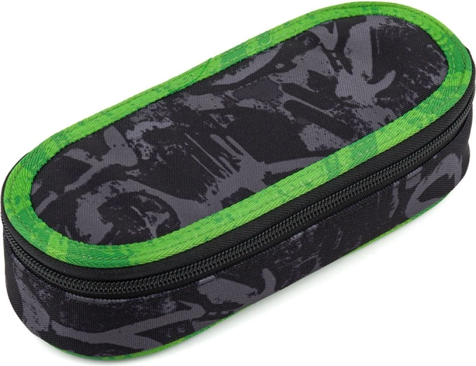 Topgal student pencil case – Lime Contrast