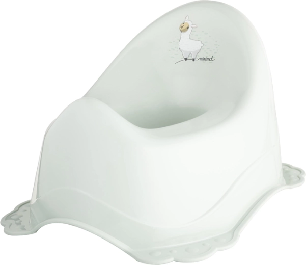 Maltex non-slip potty with music, Minimal Llama, sage green