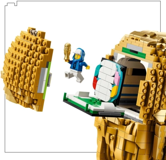 Openklapbare bovenkant met verborgen scène