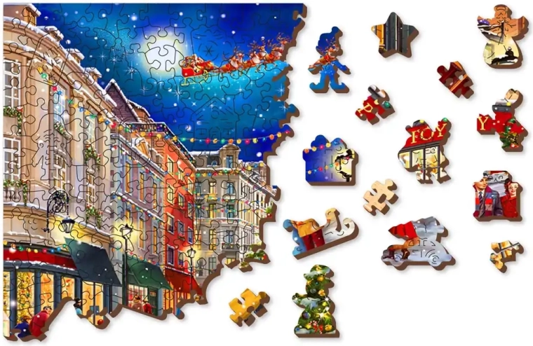 Magical Christmas motif