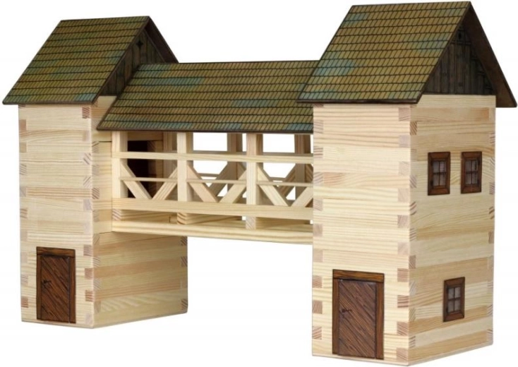 Kit de construction en bois pont WALACHIA à coller