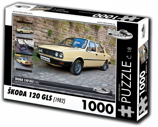 Puzzle RETRO-AUTA Škoda 120 GLS 1000 Teile