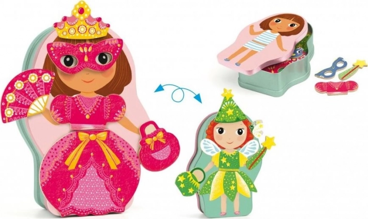 Djeco puzzle magnétique fée