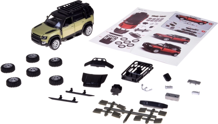 Interchangeable parts for endless customization