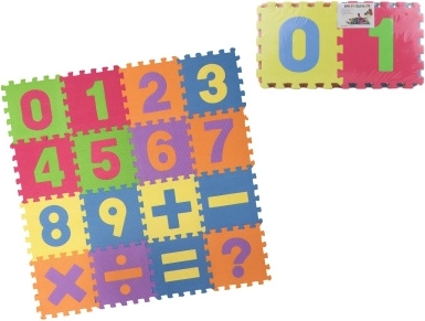 Foam puzzle 16 pcs counting