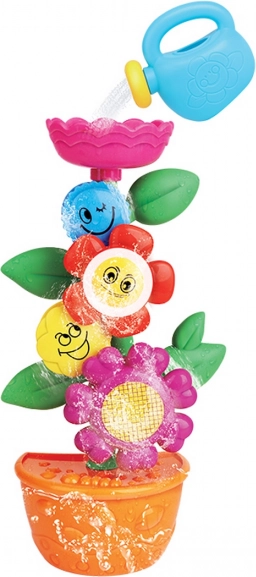Bloemvormig waterbadspeelgoed met gieter voor baby’s