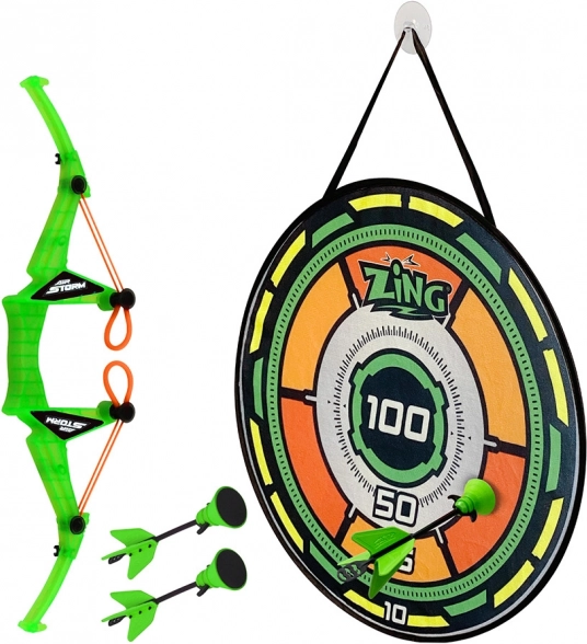 Arc avec cible et flèches pour enfants