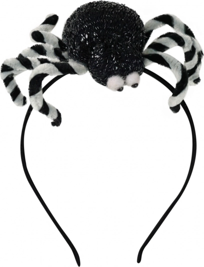 Witch Headband with Spider
