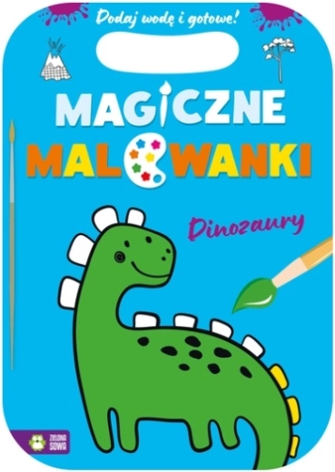Magic Coloring Book Dinosaurs