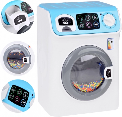 Machine à laver automatique pour enfants avec panneau tactile et sons