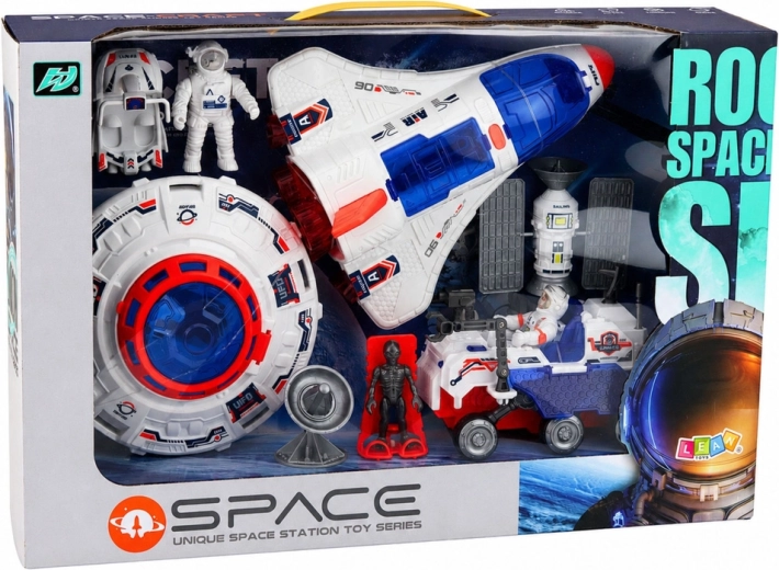 Complete role-play set: vehicles, satellite, and figures