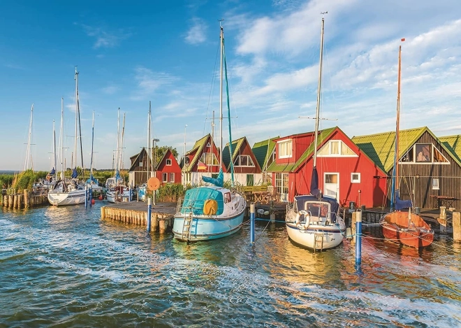 Puzzle Ravensburger Bunter Hafen in Deutschland 1000 Teile
