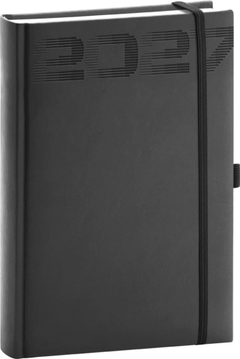 Notique dagplanner Aprint Top 2027 zwart 15 × 21 cm