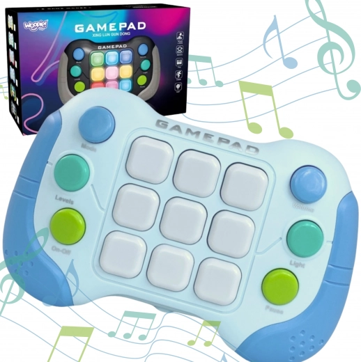 Elektronische spel WOOPIE Pop-It Fidget Toy Gamepad blauw