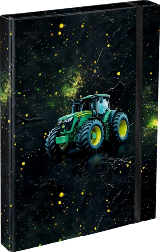 A4 School Exercise Book Folder with Tractor Motif BAAGL