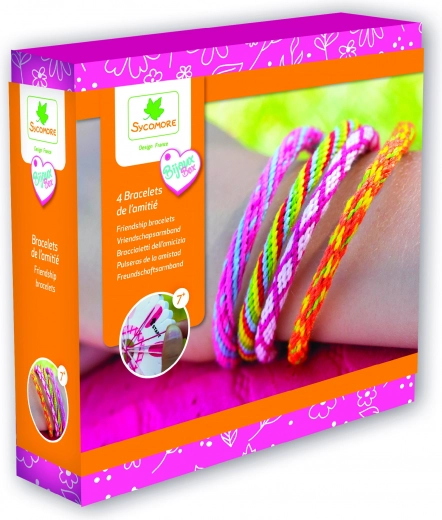 Set voor het maken van Kumihimo-armbanden - vriendschapsarmbanden