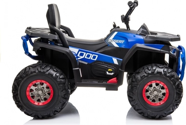 Large all-terrain wheels for better stability