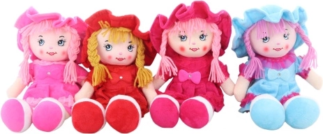 cloth doll singing in Czech 35 cm