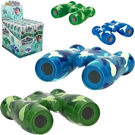 Military kids binoculars in a box
