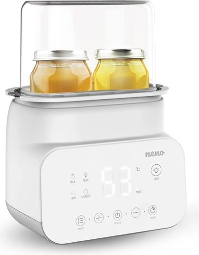 Fast and even heating of milk and baby food