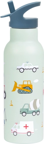 A Little Lovely Company stainless steel drinking bottle 500 ml – Vehicles