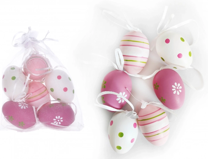 Dekoratives bemaltes Plastikei