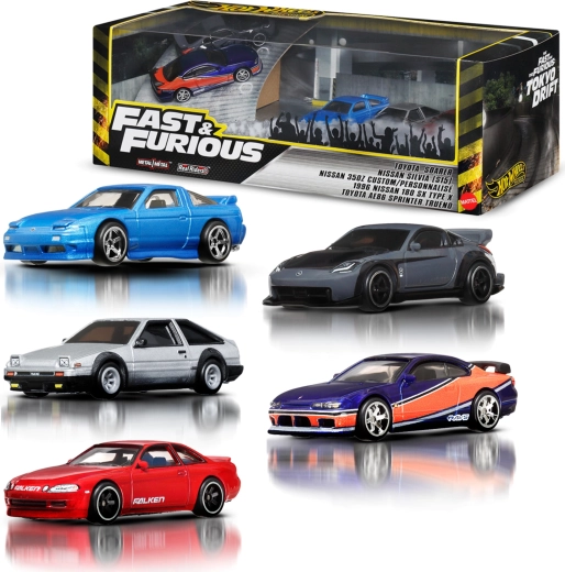Hot Wheels Fast & Furious – 5-Car Metal Set FAST & FURIOUS