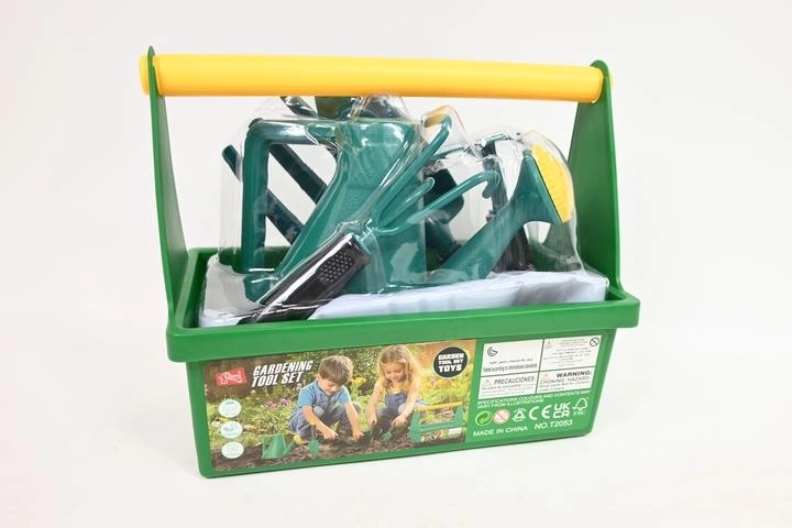 Set tuingereedschap in koffer