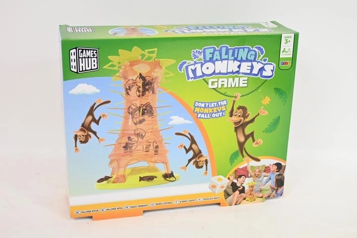 Falling Monkeys – a fun skill game with a tower