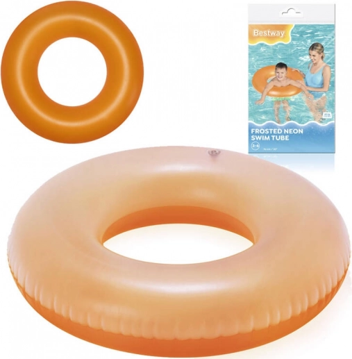 Opblaasbare ring Bestway oranje 76 cm – Oranje