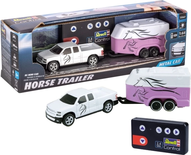 Revell RC mini car with horse trailer