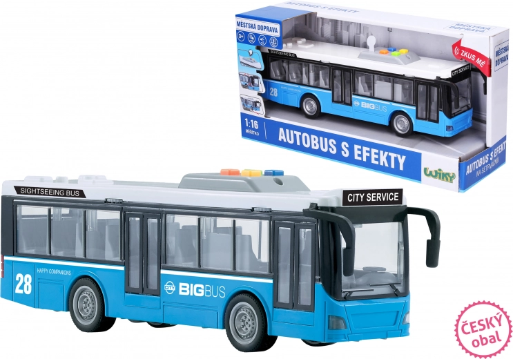 Bus with Effects for Children 29 cm