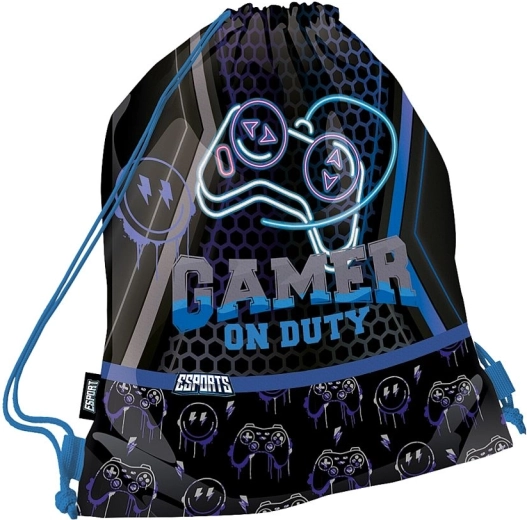 LizzyCard Esport drawstring gym bag for slippers