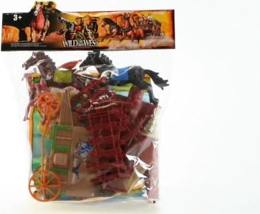 Set Wilde Westen – plastic indianen met accessoires
