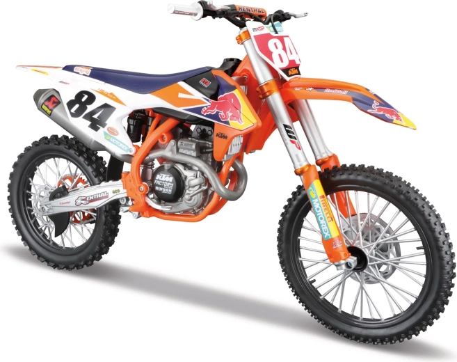 Maisto motorcycle Red Bull KTM 450 SX-F Factory Edition 2018 Jeffrey Herlings #84 1:6