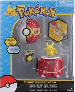 Pokémon Clip N Go Poké Ball with Pikachu figure