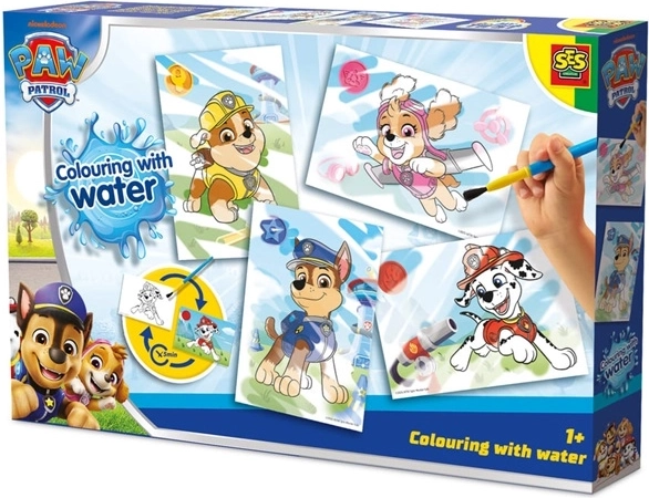 SES Paw Patrol waterverven