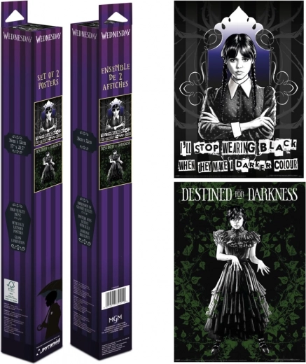Set of Mini Posters Wednesday