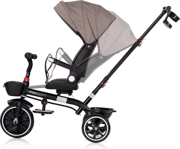 360° rotating seat and practical features