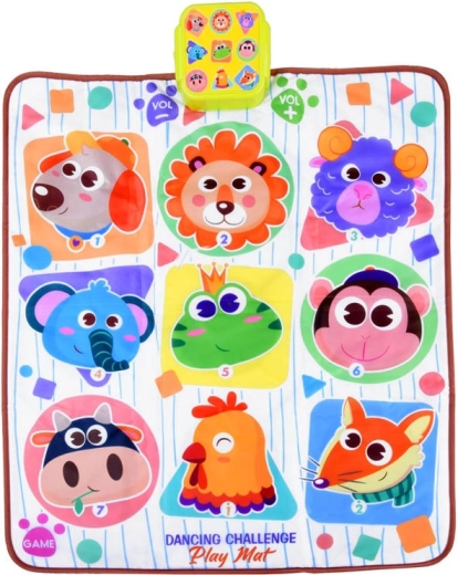 Tapis de danse interactif avec animaux
